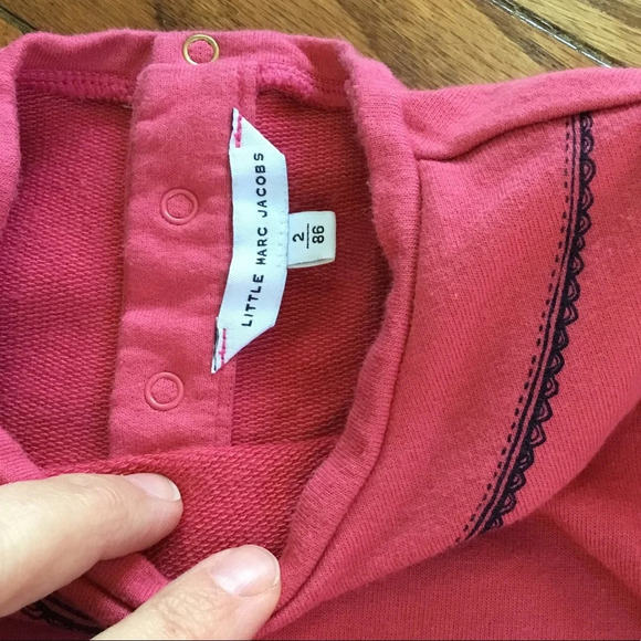 Little Marc Jacobs pink tunic dress, size  2T - Picture 5 of 5